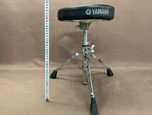 【YU-0040】YAMAHA DS550U ドラムスツール ドラムスローン 椅子 チェア 打楽器 現状品【千円市場】_画像9