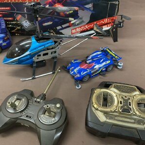 【N2-1381】マルイ Camera Copter 1102X SUBARU インプレッサ WRC 他 ラジコン ヘリコプター ミニ四駆 セット まとめ ジャンク【千円市場】の画像4