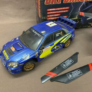 【N2-1381】マルイ Camera Copter 1102X SUBARU インプレッサ WRC 他 ラジコン ヘリコプター ミニ四駆 セット まとめ ジャンク【千円市場】の画像5