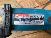 【YF-0928】Makita マキタ 電子サンダポリッシャー 9207SPC 研磨機 通電確認済 現状品【千円市場】_画像5