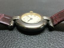 【Y-9779】1円 カルティエ Cartier 腕時計 ヴェルメイユ VERMEIL クォーツ 925 silver ヴィンテージ【千円市場】_画像5