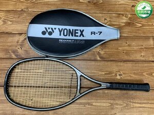 [O-6327]YONEX Yonex теннис ракетка R-7 с футляром текущее состояние товар [ тысяч иен рынок ]
