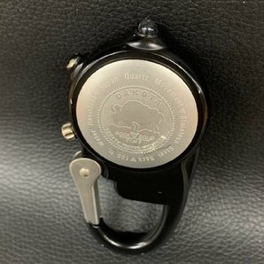 【N-6031】Dakota ダコタ Mini Clip Microlight ミニクリップ 時計 マイクロライト ウォッチ 防水 ブルー系 ブラック系【千円市場】の画像3
