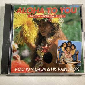 【1】【ジャンクCD】9241 Rudi van Dalm And His Raindrops Aloha To Youの画像1