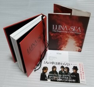 スペシャル ブック永久保存本しおり紐5本仕様ロック バンド LUNA SEA The Beginning of the Dream ライヴ写真ROCKIN'ON JAPAN9784860521134