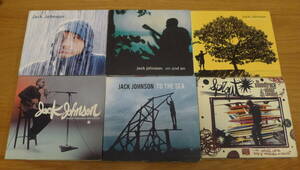 Jack Johnson 6作7枚セット Brushfire Fairytales, On And On, In Between Dreams, Sleep Through Static,To The Sea, Sprout