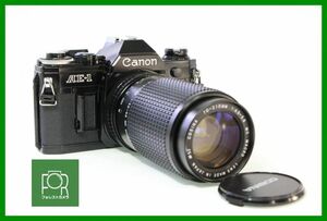 【同梱歓迎】実用■Canon AE-1 ボディ+COSINA 70-210mm■シャッター全速完動・露出計不良■外観綺麗■AB1065