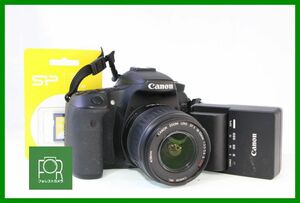 【動作保証・点検済】到着後即使える■良品■Canon EOS 70D +EF-S 18-55mm II USM■バッテリー・チャージャー・16GB SDカード付き■AE203