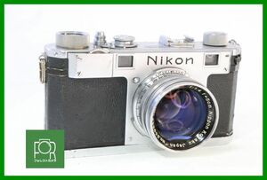 【同梱歓迎】実用■ニコン Nikon S+NIKKOR-S・C 50mm F1.4■■シャッター全速完動■AD1173