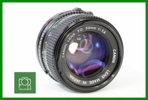 【同梱歓迎】【動作保証・点検済】良品■CANON LENS NEW FD 50mm F1.4■AD1177