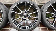 ☆G‘sアクア☆純正ホイール17インチ、195/40R17、ルーミー、タンク、トール、ジャスティ ラジアルタイヤ_画像3