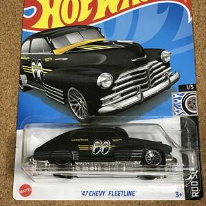 (8_155K) '47 CHEVY FLEETLINE , MOONEYES, ムーンアイズ, 　ベーシックカー【ホットウィール】