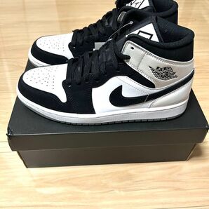 AIR JORDAN 1 MID "OMEGA BLACK WHITE" ホワイト/ブラック ジョーダン パンダ