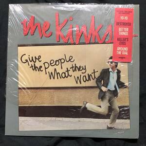 ★シュリンク・Hypeステッカー・RL刻印・US Orig【The Kinks/Give The People What They Want】★