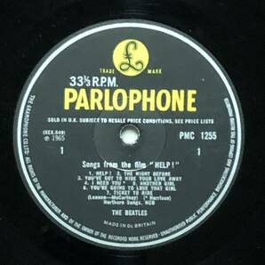 ★B面スタンパー1G・UK Mono Orig【The Beatles/Help!】★の画像4