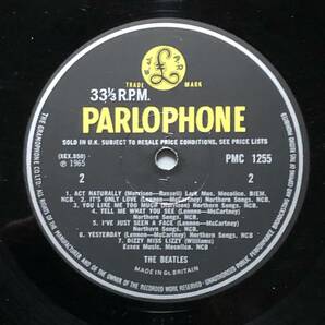 ★B面スタンパー1G・UK Mono Orig【The Beatles/Help!】★の画像10