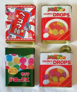 サクマ式ドロップス 【当時物】　長期保管品