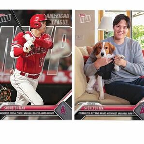 大谷翔平　MVP &デコピン　2枚セット　toppsトレカ　24時間限定販売