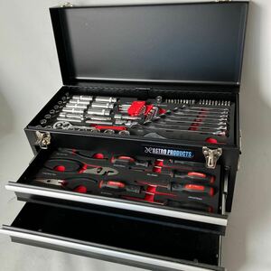 ○【500円スタート】アストロプロダクツ ツールセット ブラック TS193 Tool Set (74 Pieces) Black