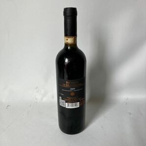 ▽【500円スタート】古酒 未開封 BOTTEGA ワイン BRUNELLO DI MONTALCINO 2009 750ml アルコール14.5%の画像7