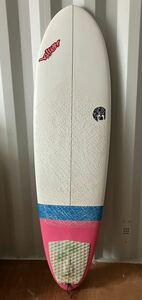 ○【500円スタート】CROSS GEAR surfboard サーフボード (6’2) 直接受け渡しのみ