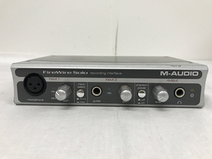  Junk #M-AUDIO FireWire Solo recording interface* operation not yet verification * free shipping 