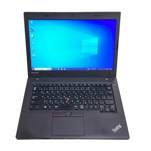 【訳あり】Lenovo ThinkPad L450 第3世代 Core Celeron 3205U 1.5GHz 8GB SSD 128GB Bluetooth Windows10Pro ノートパソコン I210