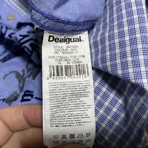 DESIGUALデシグアル 長袖 和柄シャツ サイズSの画像4