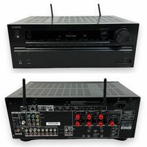 【美品】ONKYO オンキョー AVアンプ AVレシーバー 7.2ch対応 AVセンター Bluetooth Wi-Fi AVアンプ TX-NR646 リモコン 説明書付き_画像2