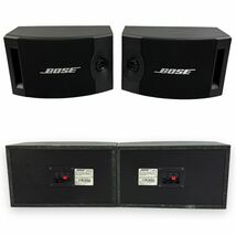 【美品】BOSE ボーズ 301V ブックシェルフ スピーカー システム 2ホン ブラック 説明書 取り付け金具付き_画像3