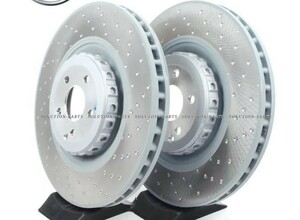 [ regular genuine products ] Mercedes-Benz front brake rotor left right set S Class W221 S63 S65 AMG 2214211312 disk rotor 