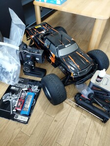 希少　hpi SAVAGE　XL 3PK Super　2.4Gモジュール　フタバハイトルクサーボ2機　サベージXL　3速　ロト　フルセット　