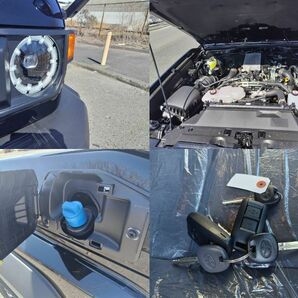 ランクル70 AX 現行 再々販 令和６年登録 走行35㌔ 消費用込み ブラック ４WD GDJ76W ワンオーナーの画像4