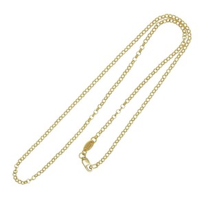 CHROME HEARTS クロムハーツ（原本無） 22K NECKCHAIN R16 ロールチェーン ネックレス 16inch 16インチ ゴールド系【中古】