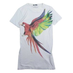 BALMAIN バルマン 2013 鳥 Tシャツ ホワイト系 XS【中古】