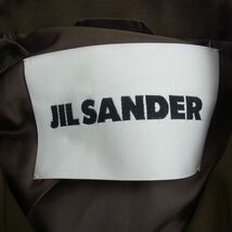 JIL SANDER ジルサンダー 国内正規品 イタリア製 WOOL ウールギャバジン シャツ ジャケット 50【中古】_画像4