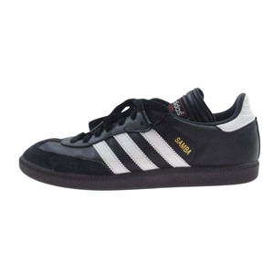 adidas アディダス 34563 SAMBA CLASSIC サンバ クラシック スニーカー ブラック系 27cm【中古】