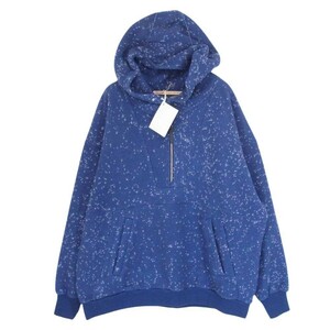 ト―ナイ TOHNAI 23AW TOH23FW-11 PULLOVER HOODIE ハイネック ハーフジップ ネップ柄 プルオーバ― フーディ 【新古】【未使用】【中古】