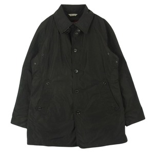 BARACUTA バラクータ ZBG735 THERMORE ライナー付 ステンカラー コート ジャケット ダークブラウン系 38【中古】