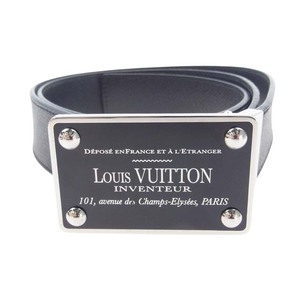 LOUIS VUITTON ルイ・ヴィトン M9632 サンチュール アヴァントゥール ベルト ブラック系 38/95【中古】