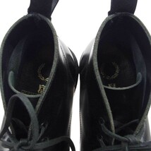 GEORGE COX ジョージコックス 15273 2004-101 × FRED PERRY フレッドペリー Monkey Boot モンキーブーツ ブラック系 7【中古】_画像5