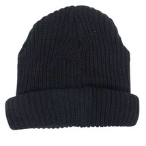 DESCENDANT ディセンダント 222MADS-HT02 DAWN BEANIE ニット キャップ ビーニー ブラック系【美品】【中古】_画像2