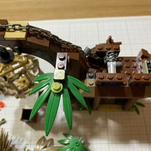 レゴ LEGO パイレーツオブカリビアン 人喰い島からの脱走 4182 ジャックスパロウ ウィルターナー ミニフィグの画像9