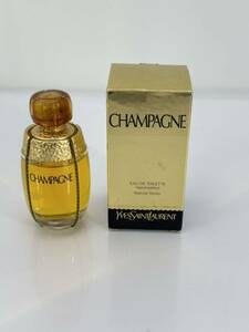 YVES SAINT LAURENT イブ サン ローラン CHAMPAGNE. シャンパーニュ　オードトワレ 50ml 　中古品