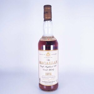 送料無料★ザ マッカラン 18年 1974-1992 マチュアード イン シェリーウッド ※ 700ml 43% スペイサイド The MACALLAN TC03021