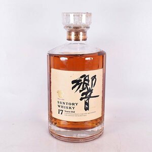 1円～★東京都内発送限定★店頭受取可★サントリー 響 17年 響ロゴ ★旧ラベル 700ml 43% ウイスキー SUNTORY HIBIKI C240507