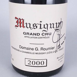 БЕСПЛАТНАЯ ДОСТАВКА ★ Domaine Georges Rumie Musinny Grand Cru 2000 лет Red * 750ML 13,5% Бургундия Жорж Румиер TC24052