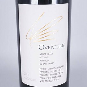 ★オーバーチュア 赤 750ml 14.5% ナパヴァレー オーパスワン セカンド NV OVERTURE TC24033