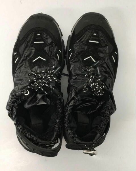 【希少】CALVINKLEIN カルバンクライン 205W39NYC スニーカー靴 黒ラフシモンズ コラボ y2kファッション 