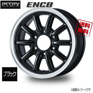 ESSEX ESSEX ENCB ブラック 16インチ 6H139.7 6.5J+38 4本 106.2 業販4本購入で送料無料